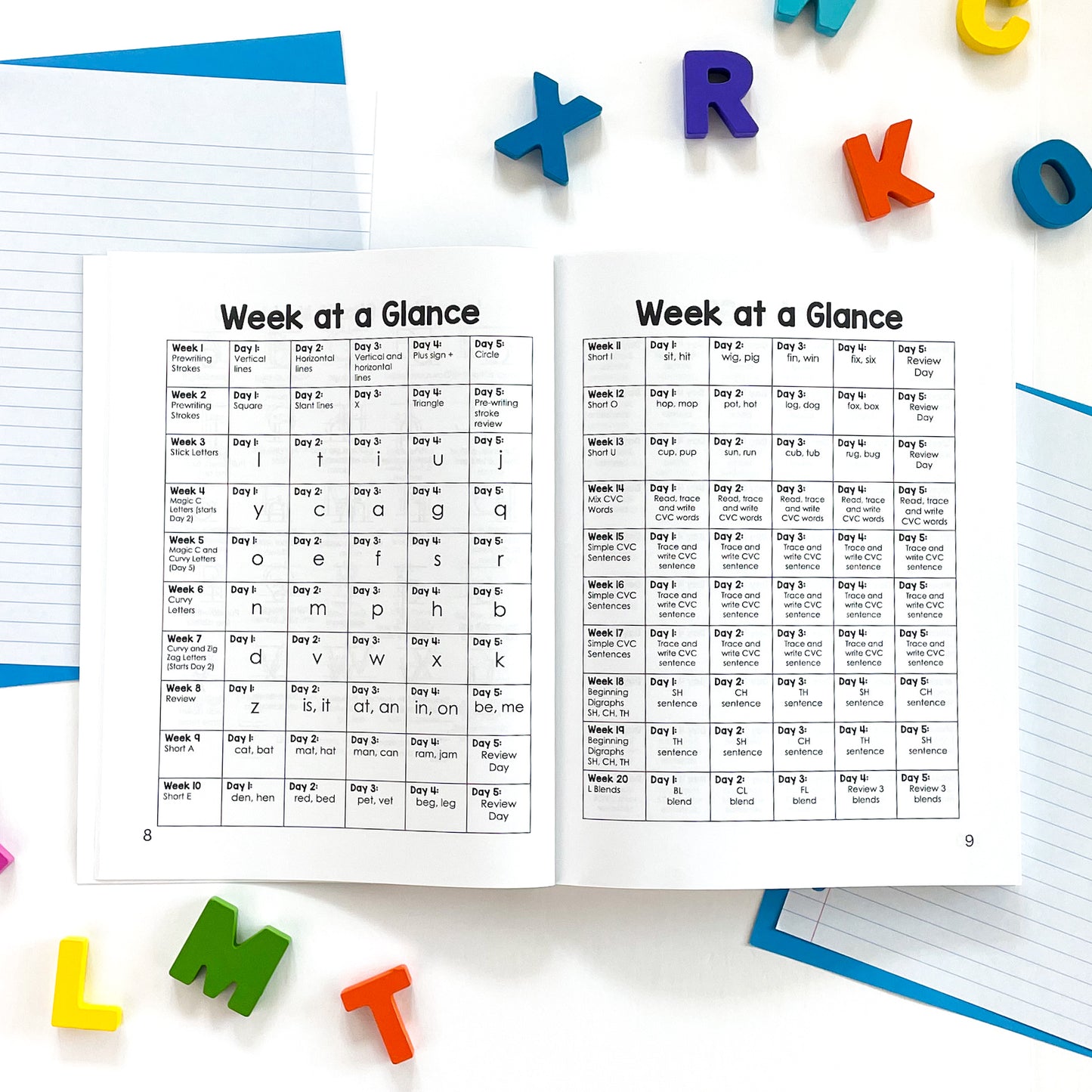 Handwriting with Phonics Workbook