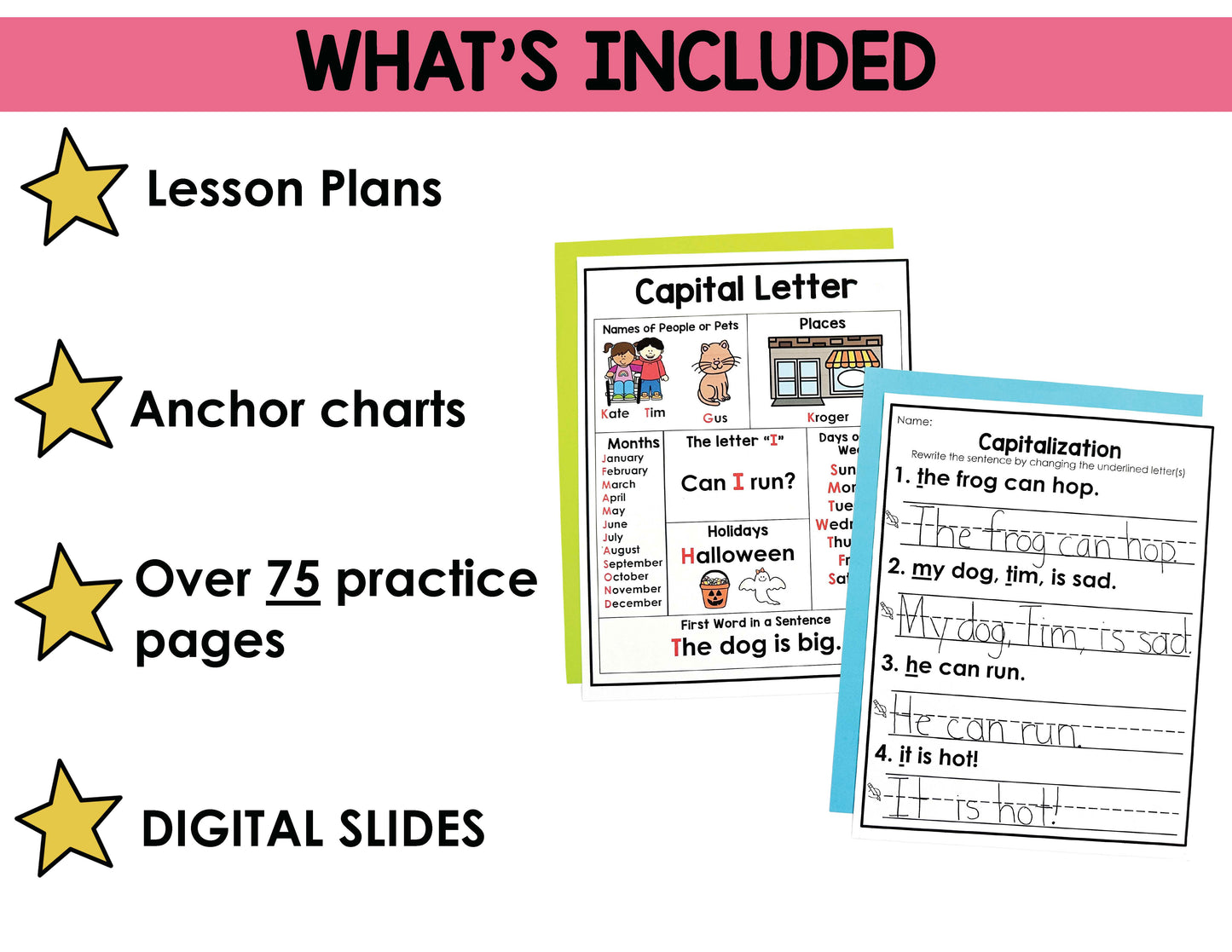 Sentence Writing Unit