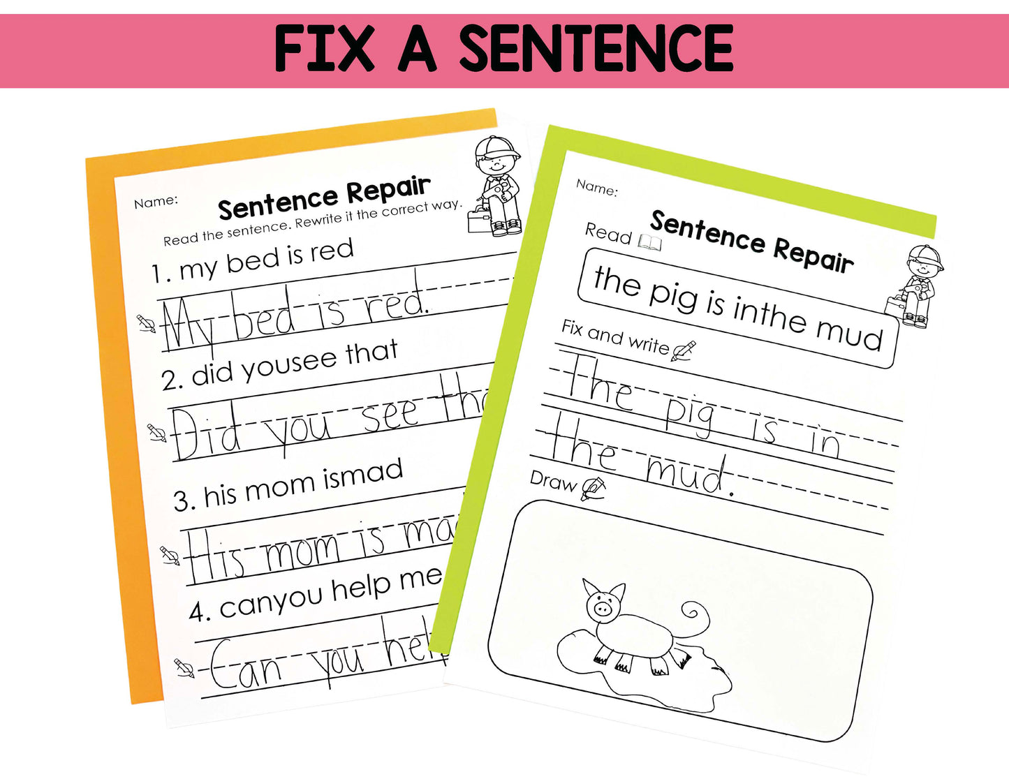 Sentence Writing Unit