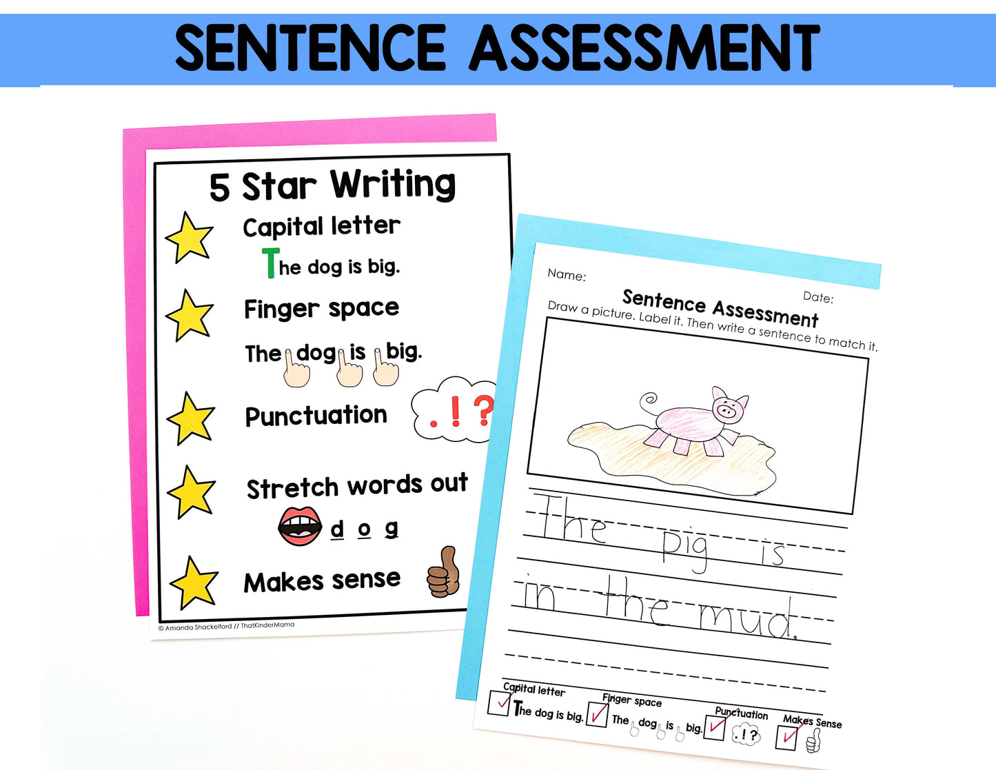 Sentence Writing Unit