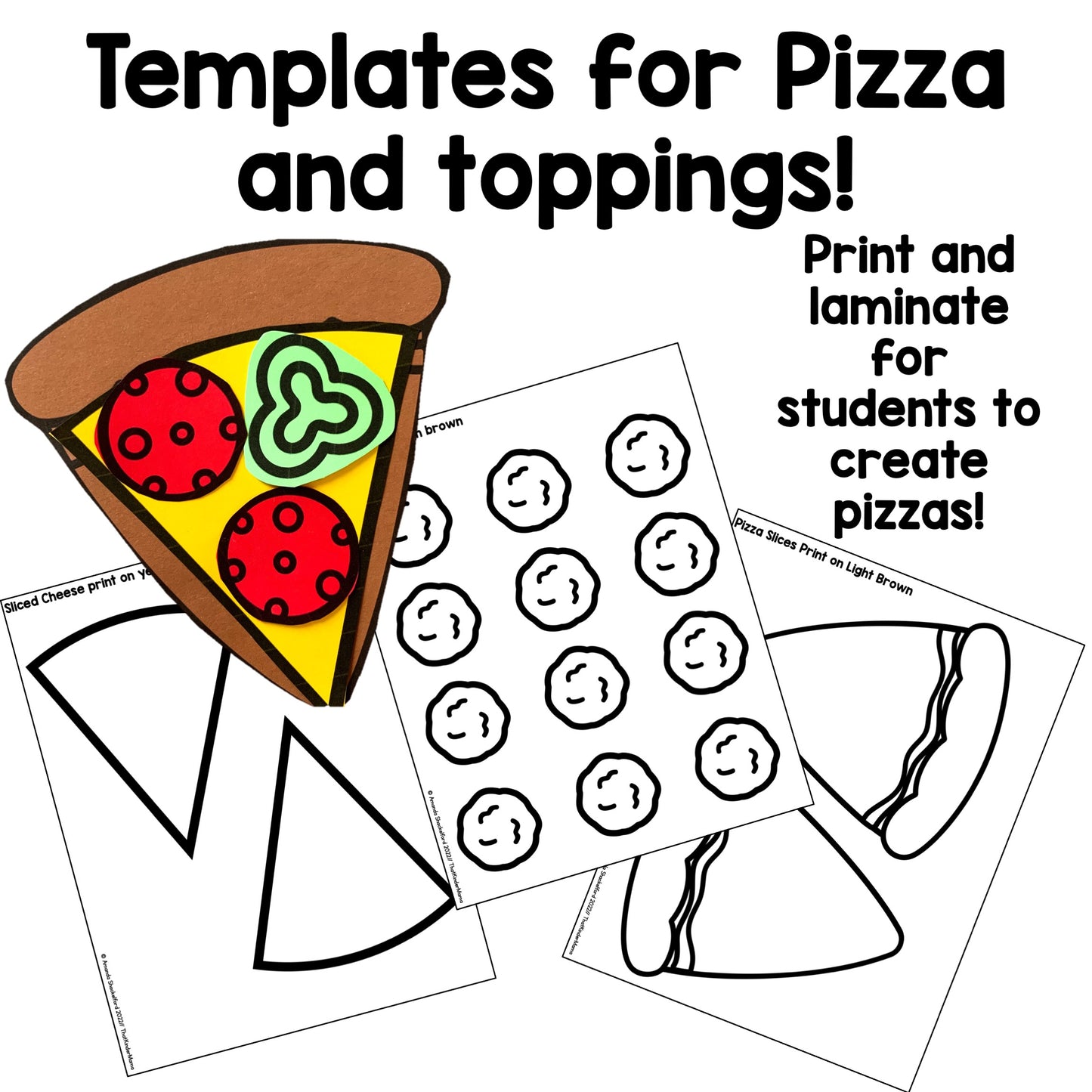 Pizzeria Dramatic Play | Pizza Shop
