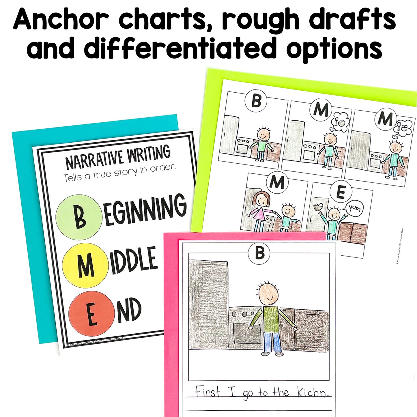 Narrative Unit for Kindergarten Writing