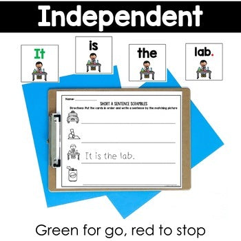 Decodable Sentence Scramble Bundle | Science of Reading