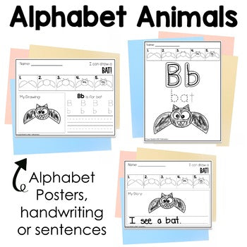 Phonics Directed Drawing GROWING Bundle