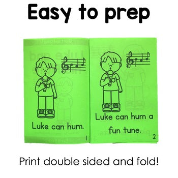 Long and Short U Decodable Books