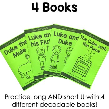 Long and Short U Decodable Books