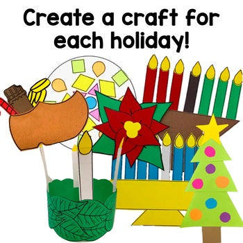 Holidays Around the World Bundle | Crafts | Passport | Suitcase