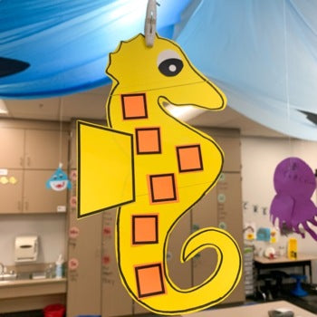 Seahorse Craft | Ocean | Aquatic Animals | Zoo Animals