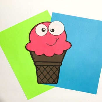 Ice Cream Bulletin Board Craft | End of the Year