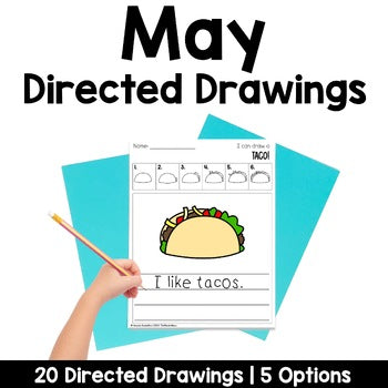 May Directed Drawings | Cinco de Mayo | Insects