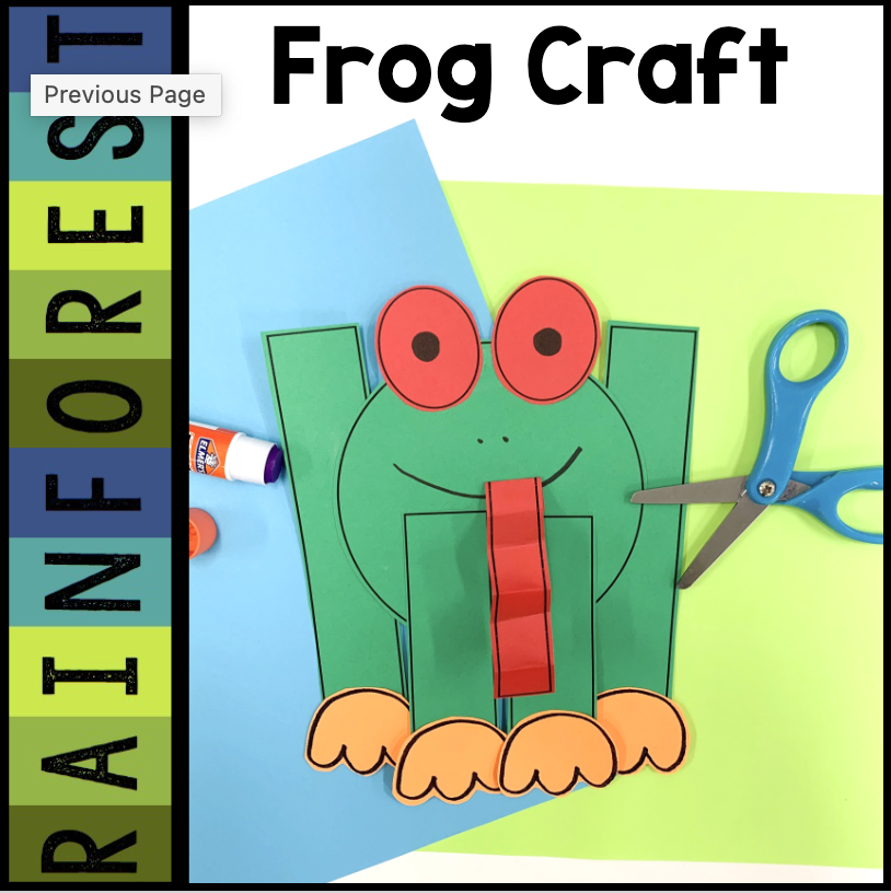 All About the Rainforest | Kindergarten | Writing | Nonfiction Unit