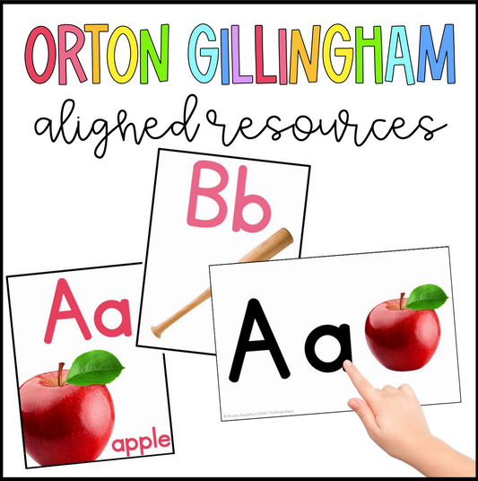 Alphabet Nonfiction Bundle | Orton Gillingham Aligned | Editable