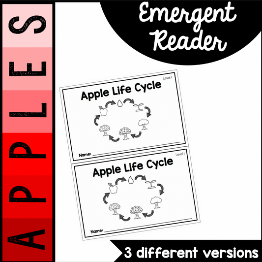 Apple Life Cycle | Emergent Reader | Apples