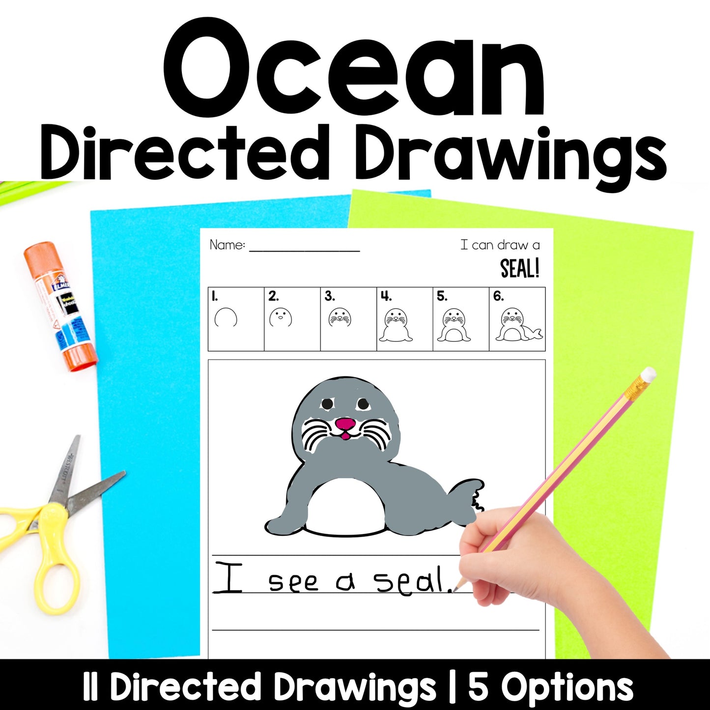 Ocean Directed Drawings