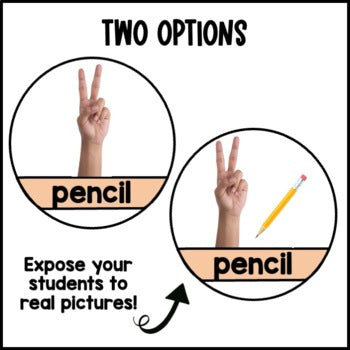 Pastel Rainbow Nonfiction Hand Signals | Real Pictures | Classroom Management